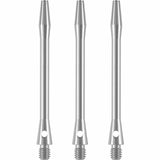 Designa Aluminium Shafts - Metal Dart Stems - Silver Long