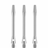 Designa Aluminium Shafts - Metal Dart Stems - Silver Medium