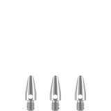 Designa Aluminium Shafts - Metal Dart Stems - Silver Micro