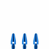 Designa Aluminium Shafts - Metal Dart Stems - Blue Micro