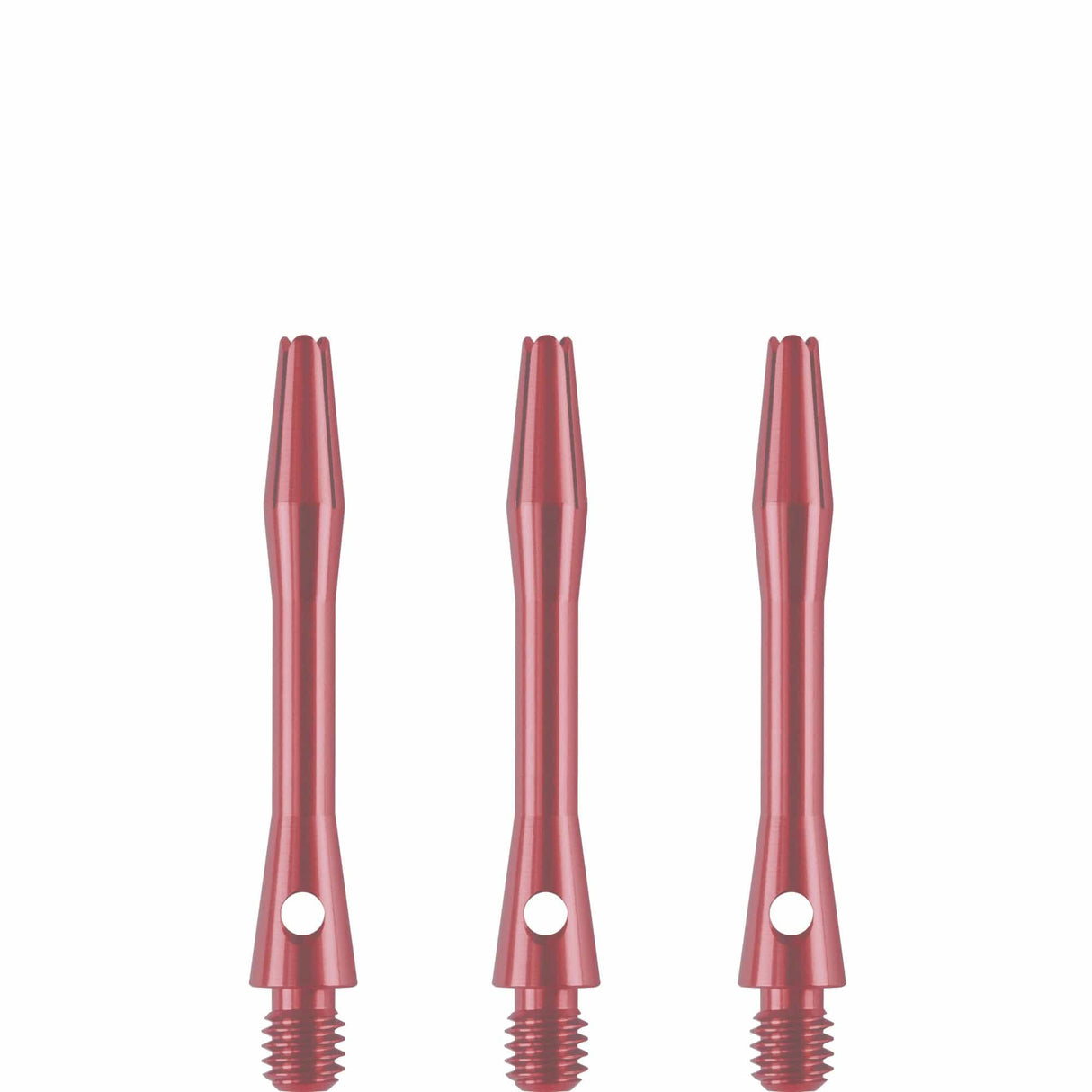 Designa Aluminium Shafts - Metal Dart Stems - Pink Short