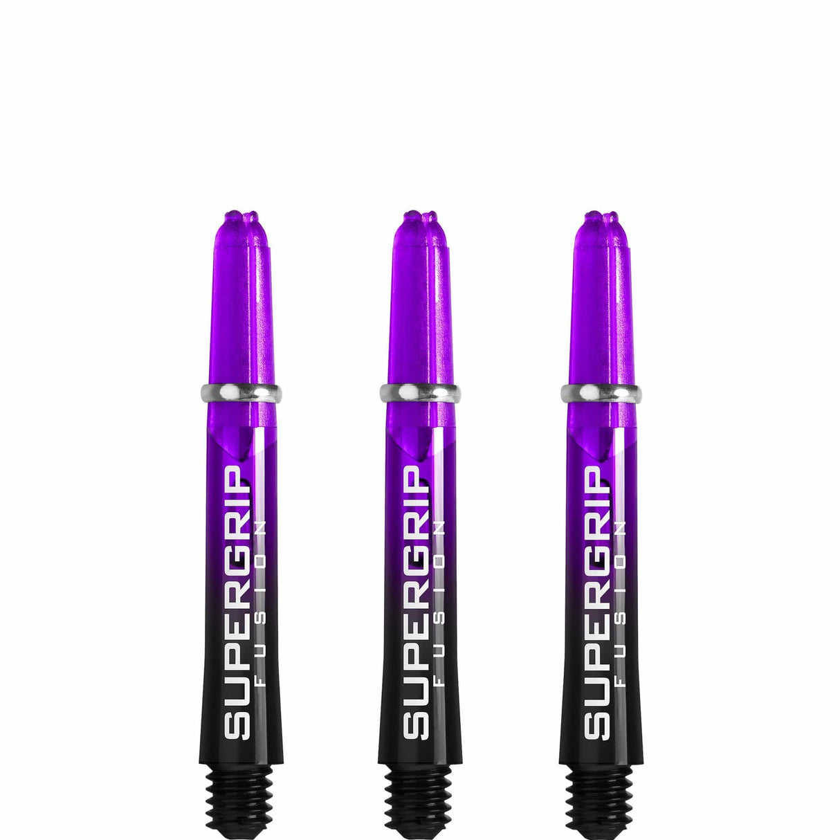 Harrows Supergrip Fusion Shafts - Dart Stems - Purple Short