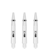 One80 Vice Shafts - Stems with Springs - White Short