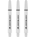 Mission GripLock Shafts - Dart Stems - White