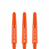 Mission GripLock Shafts - Dart Stems - Orange