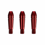 Mission Titan Fox Spare Tops - for Ti Fox Shafts - Aluminium Red