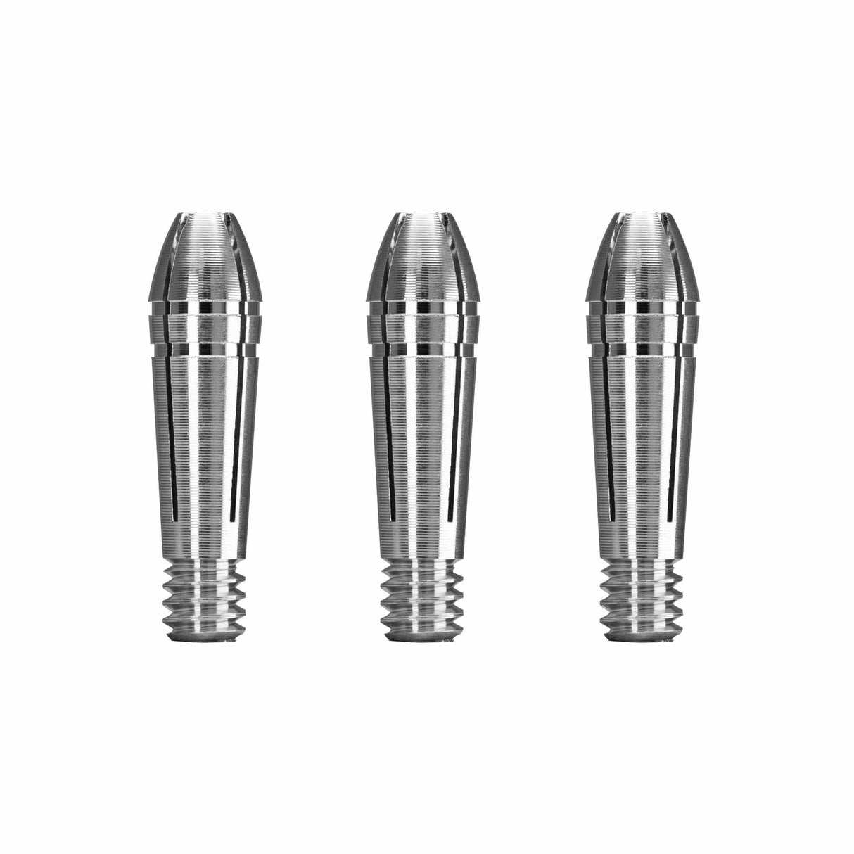 Mission Titan Fox Spare Tops - for Ti Fox Shafts - Aluminium Silver