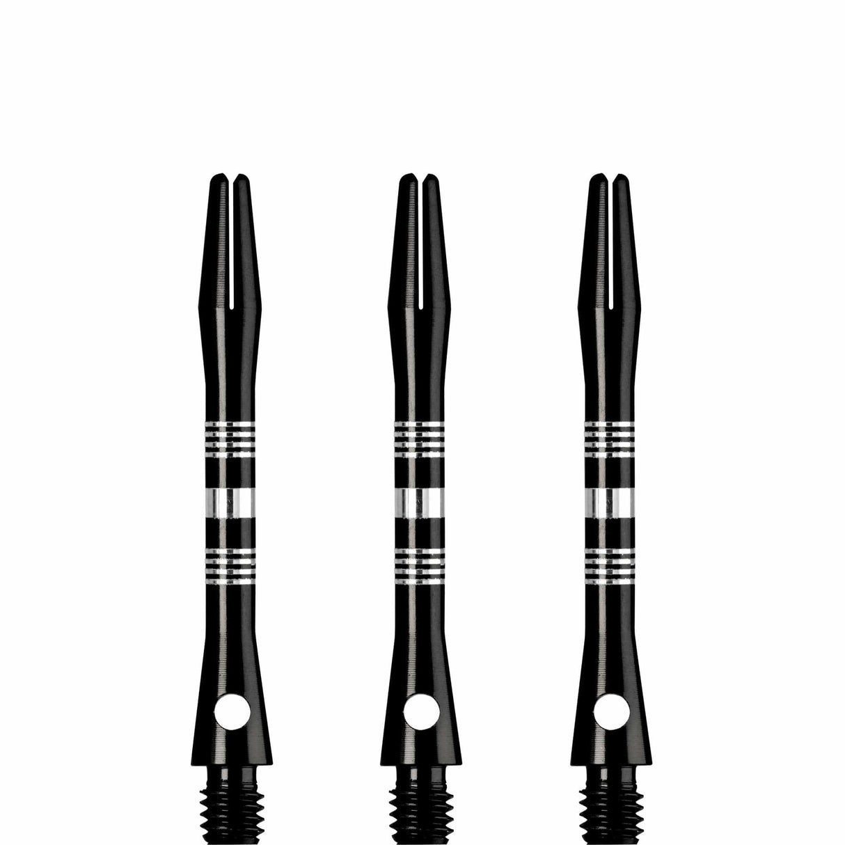 Designa Multiline Aluminium Shafts - Regrooved - Black Tweenie