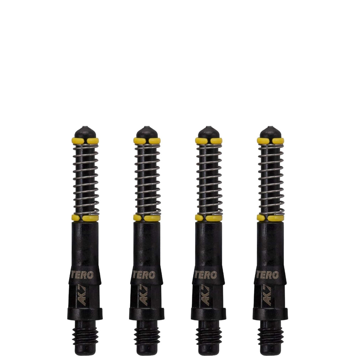 Cuesoul - Dart Shafts - Tero Flight System - AK7 - Standard - Set of 4 - Black Cuesoul 32mm