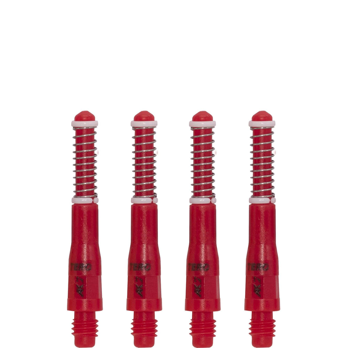 Cuesoul - Dart Shafts - Tero Flight System - AK7 - Standard - Set of 4 - Red Cuesoul 34mm