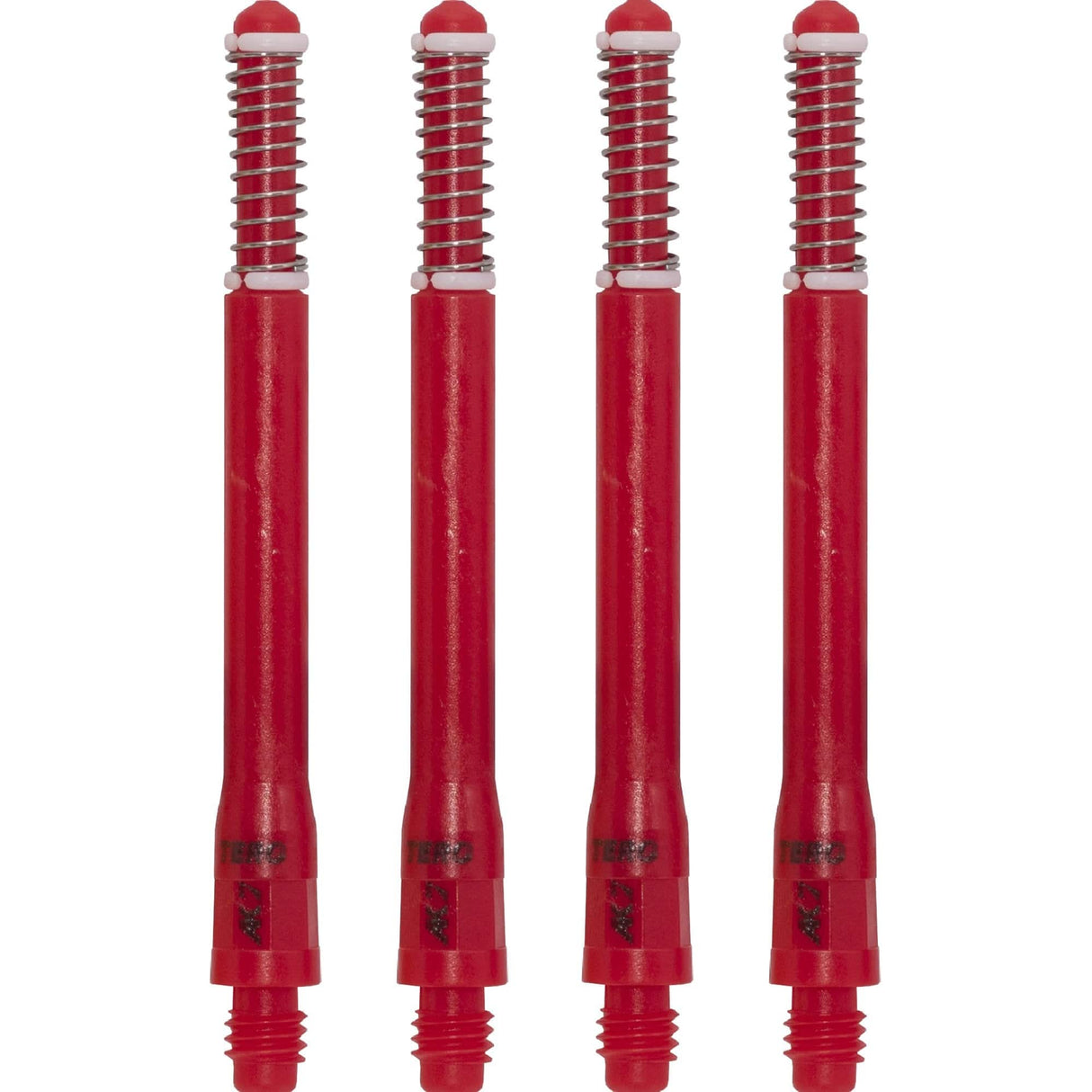 Cuesoul - Dart Shafts - Tero Flight System - AK7 - Standard - Set of 4 - Red Cuesoul 53mm