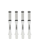 Cuesoul - Dart Shafts - Tero Flight System - AK7 - Slim - Set of 4 - White Cuesoul 37mm