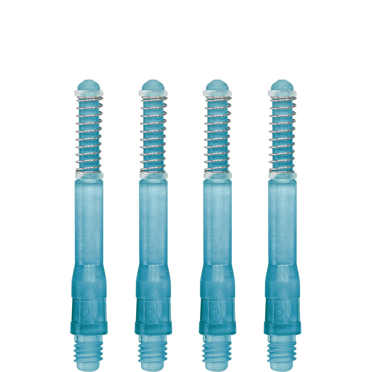 Cuesoul - Dart Shafts - Tero Flight System - AK7 - Gradient - Standard - Set of 4 - Blue Cuesoul 40mm