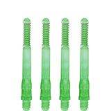 Cuesoul - Dart Shafts - Tero Flight System - AK7 - Gradient - Standard - Set of 4 - Lime Green Cuesoul 43.5mm