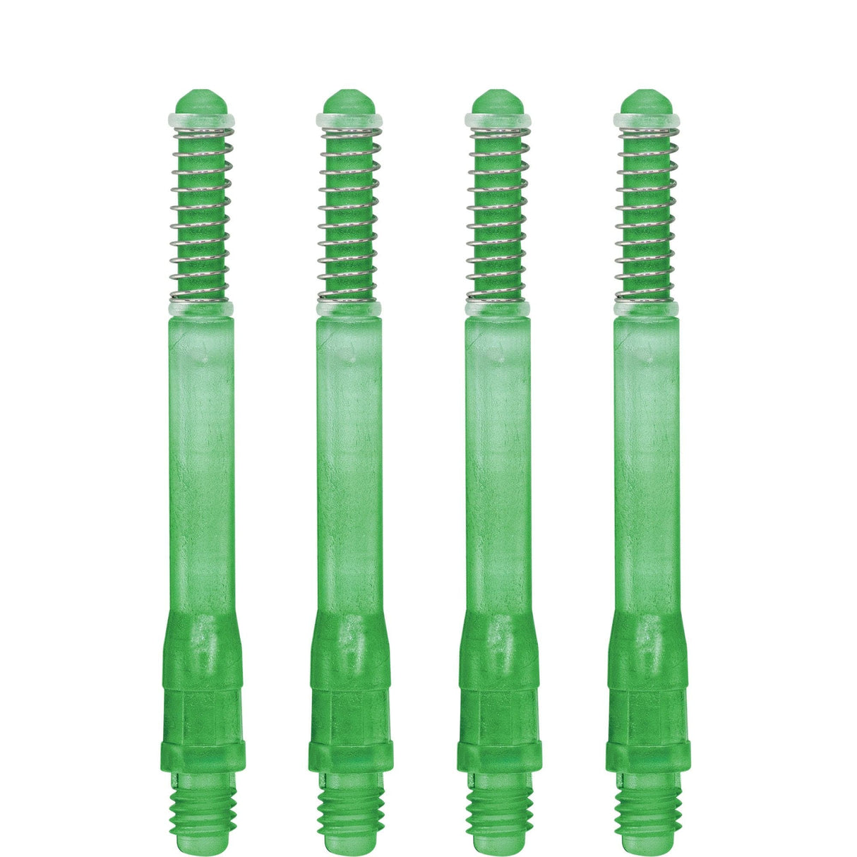 Cuesoul - Dart Shafts - Tero Flight System - AK7 - Gradient - Standard - Set of 4 - Lime Green Cuesoul 47mm