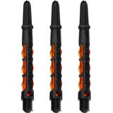 Harrows Carbon ST Shafts - Dart Stems - Black & Orange Medium