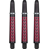 Shot Koi Carbon Dart Shafts - with Springs - Pakati Red