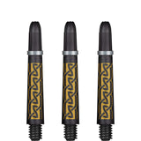 Shot Koi Carbon Dart Shafts - with Springs - Pakati Gold Tweenie