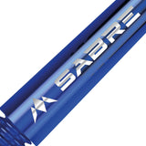 Mission Sabre Shafts - Polycarbonate Dart Stems - Blue - Black Top