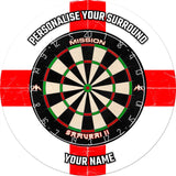 Designa Dartboard Surround - Design Collection - Heavy Duty - England