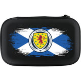 Scotland Football Darts Case - Official Licensed - Black - W1 - St Andrew - Blue