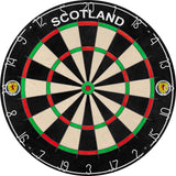 Scotland Football Dartboard - Professional Level - Official Licensed - Crest