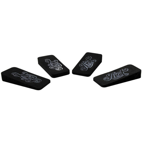 Shot Foam Dartboard Wedges - Pack 4 - Black