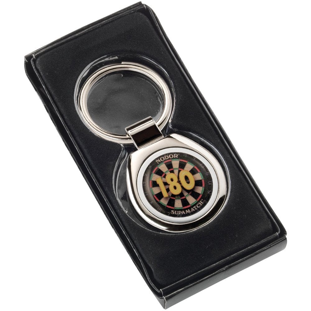 Metal Keyring - Deluxe 180 Keyring in Box - 180 on Dartboard