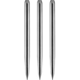 Unicorn Spare Dart Points - Steel Tip - Plain - Silver 35mm