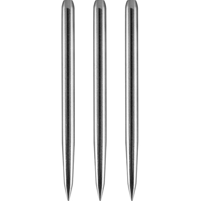 Unicorn Spare Dart Points - Steel Tip - Plain - Silver 35mm