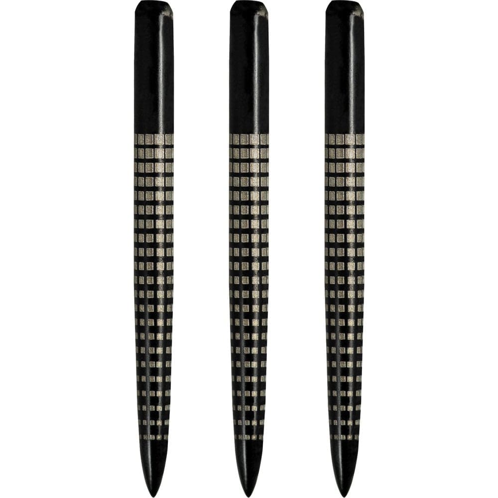 One80 Aztec Dart Points - Style B - Black - Dot 32mm