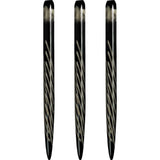 One80 Aztec Dart Points - Style C - Black - Spiral 34mm