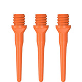 Designa Tufflex Soft Tip Points - Bag 1000 - Short - 20mm Orange