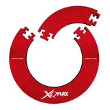 XQMax EVA Lightweight Dartboard Surround - 4 Piece - Strong Red