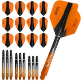 Harrows Retina Fusion X - Flight & Shaft Combo Kit - Mixed - Orange