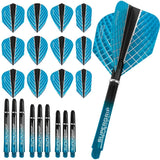 Harrows Quantum Fusion X - Flight & Shaft Combo Kit - Mixed - Aqua