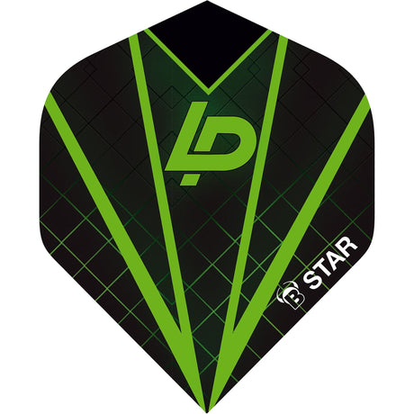 BULL'S B-Star Dart Flights - 100 Micron - A-Std - Luc Peters