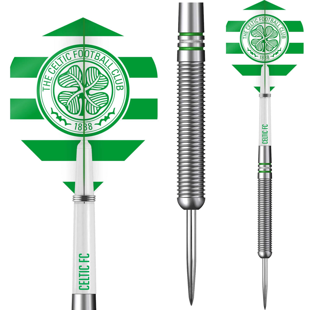 Celtic FC Darts - Steel Tip Tungsten - Official Licensed - Celtic - 24g 24g