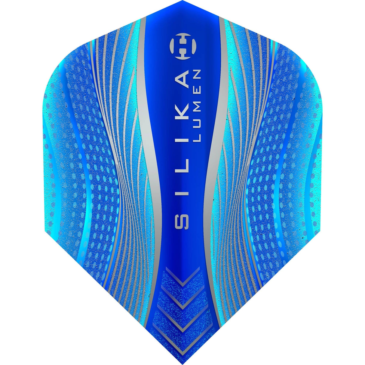 Harrows Silika Lumen Dart Flights - No6 - Std Blue