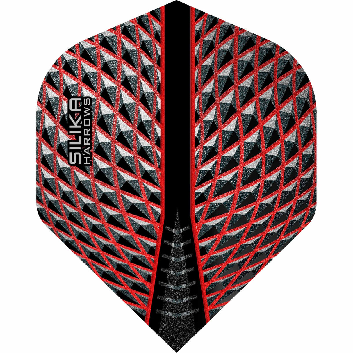 Harrows Silika Dart Flights - No2 - Std Red