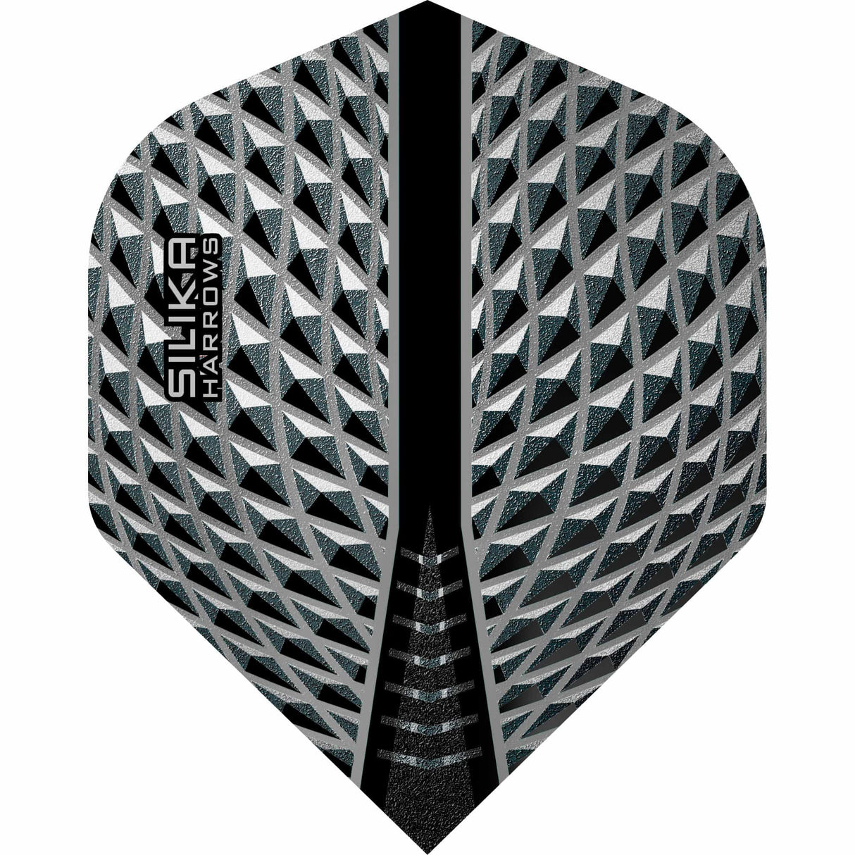 Harrows Silika Dart Flights - No2 - Std Smokey