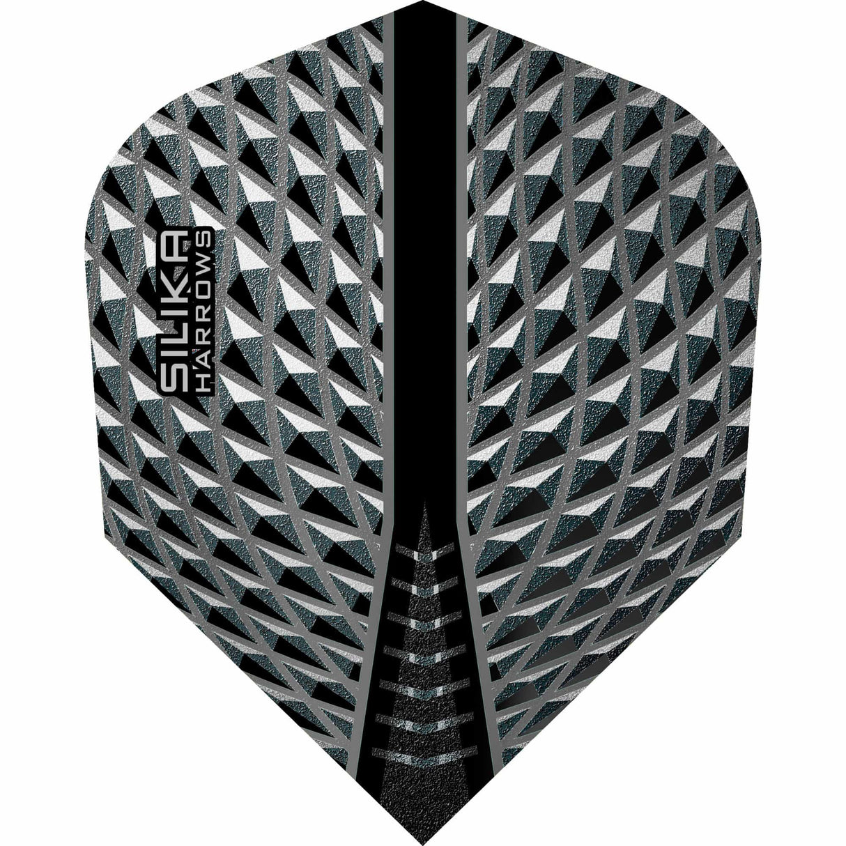 Harrows Silika Dart Flights - No6 - Std Smokey