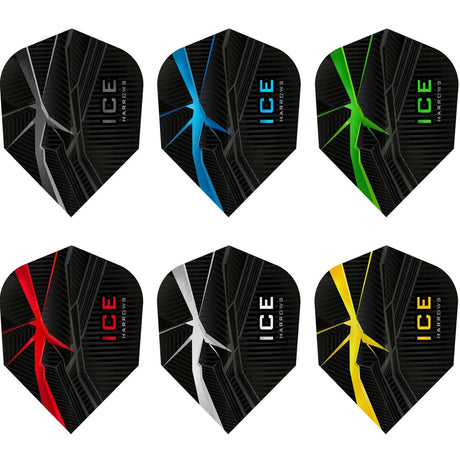 Harrows ICE Recut Dart Flights - No6 - Std