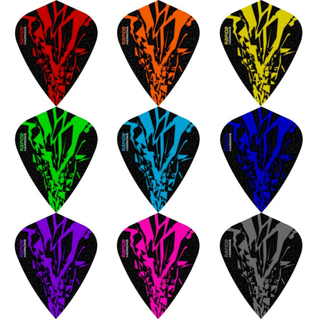 *Harrows Rapide X Dart Flights - Kite Shape - Rapide-X