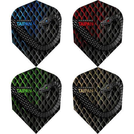 Harrows Taipan Dart Flights - No6 - Std