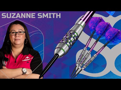 Mission Suzanne Smith Darts - Steel Tip - Coral PVD