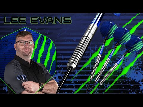 Mission Lee Evans Darts - Steel Tip - Electro Black