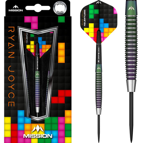 Mission Ryan Joyce Darts - Steel Tip - Relentless - PVD Coral 21g