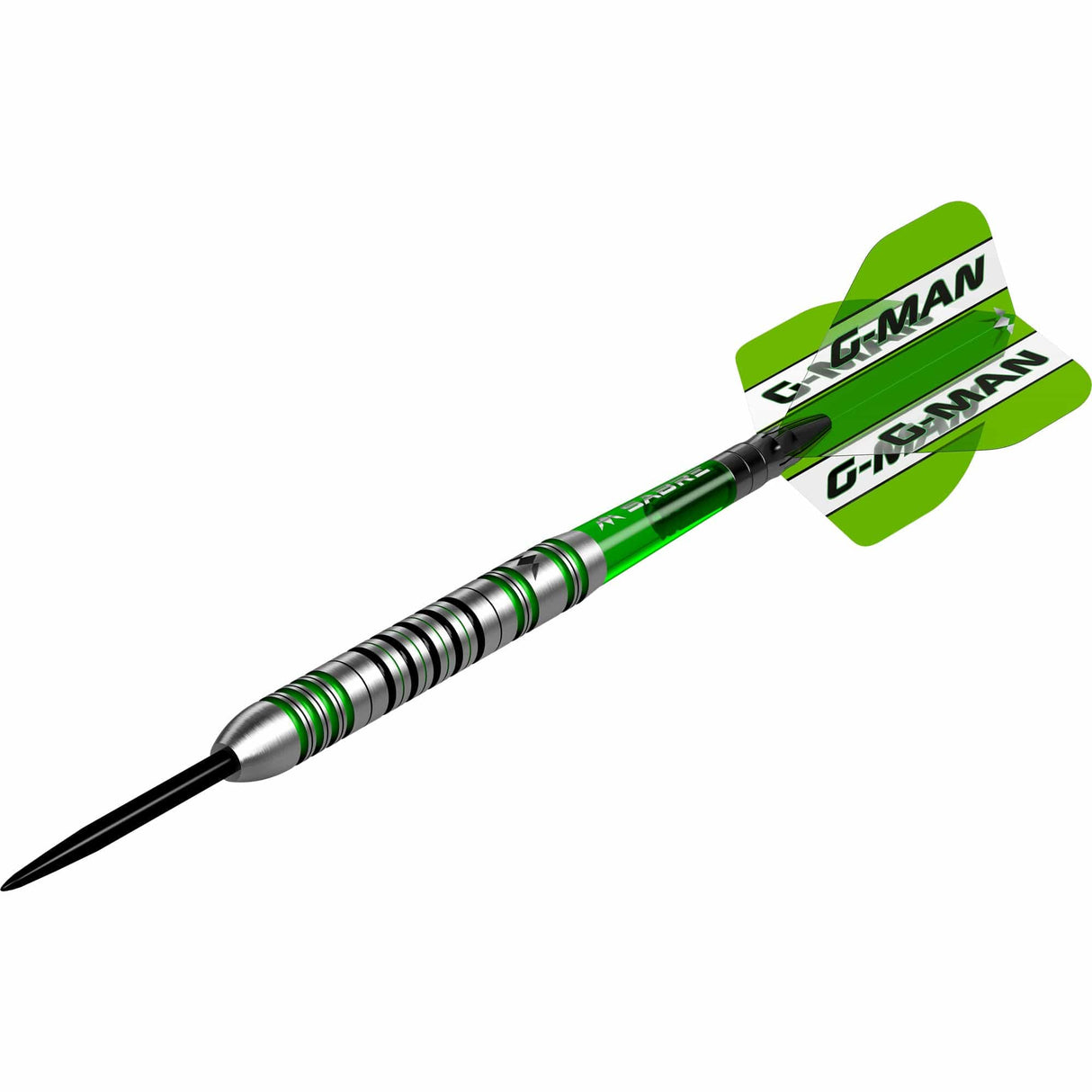 Mission Graham Hall Darts - Steel Tip - 90% - Black & Green