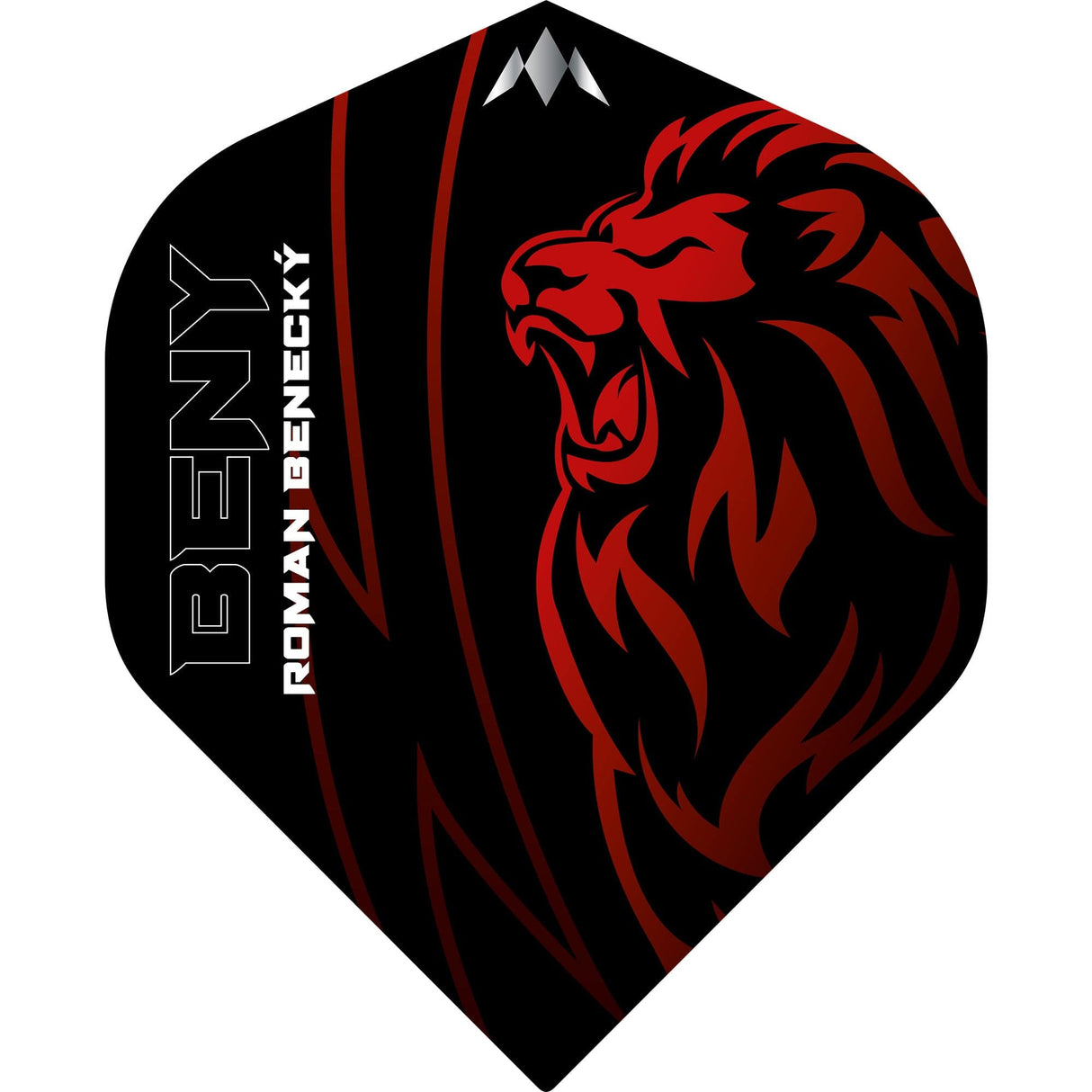 Mission Solo Dart Flights - 100 Micron - No2 - Std - Roman Benecky